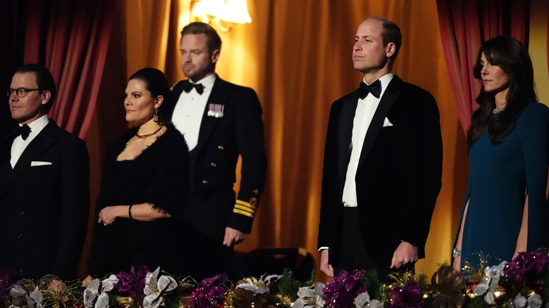 Royals at the Royal Variety Performance 