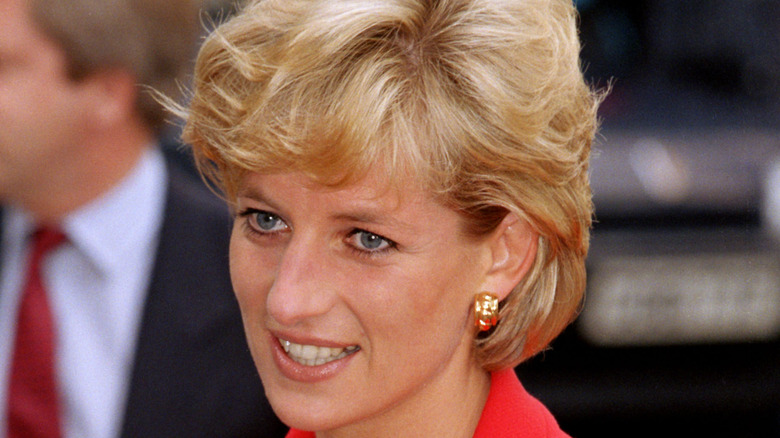 Princess Diana smiling