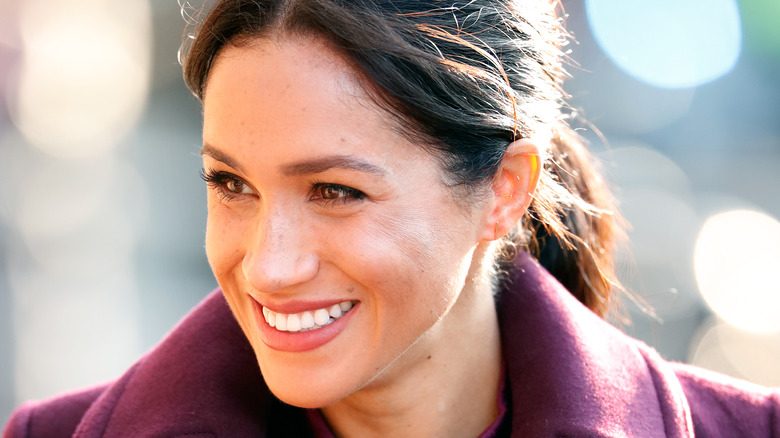 Meghan Markle smiling