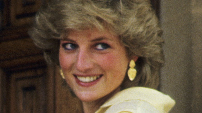 Princess Diana smiling