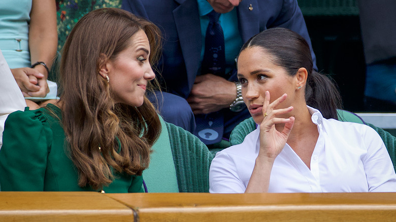 Kate Middleton and Meghan Markle