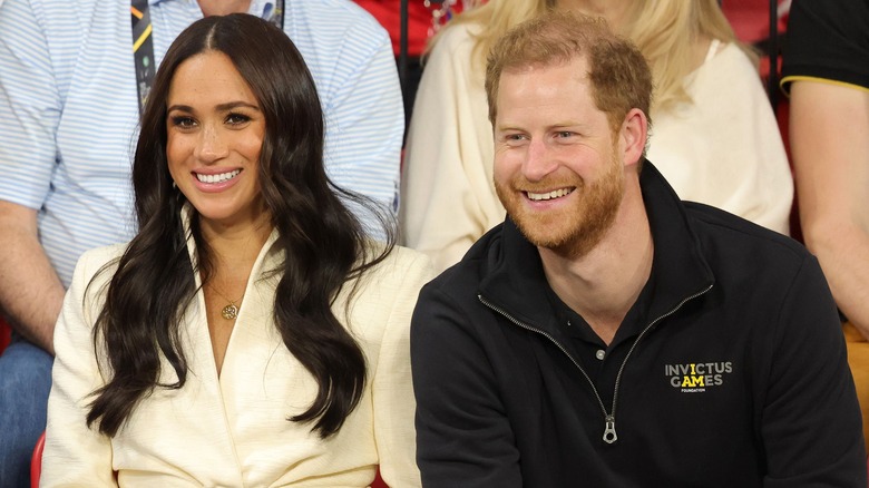 Prince Harry and Meghan Markle at the Invictus Games.