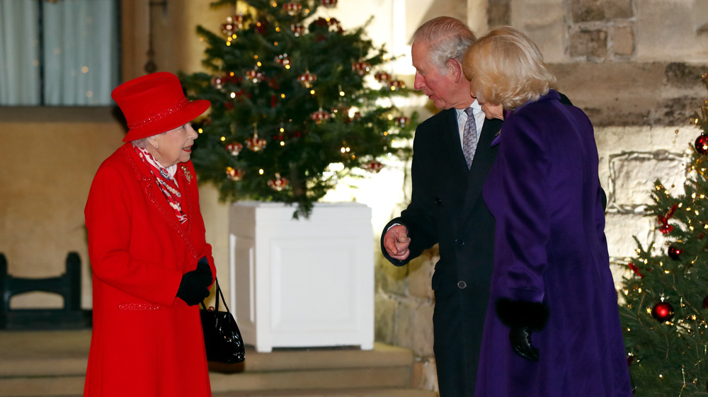 Queen Elizabeth, Prince Charles, Camilla 