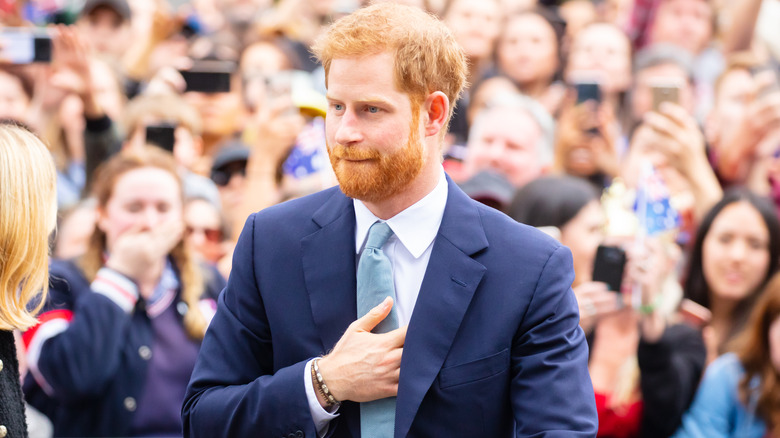Prince Harry suit coat