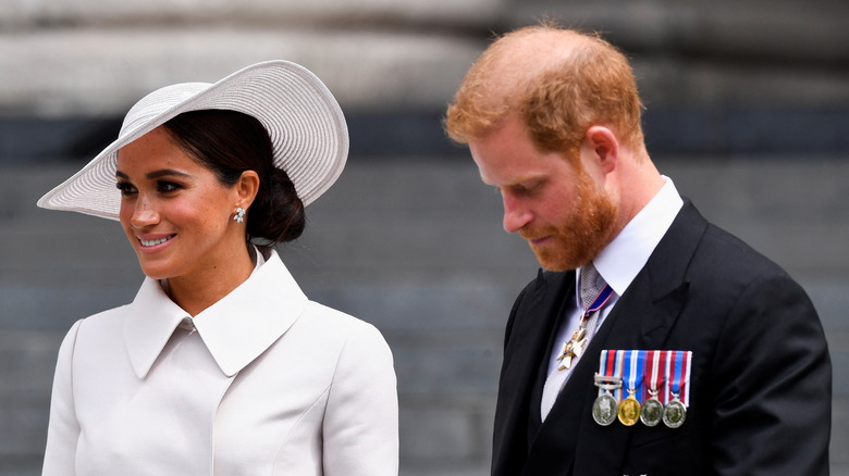 Harry and Meghan at service of Thanksgiving