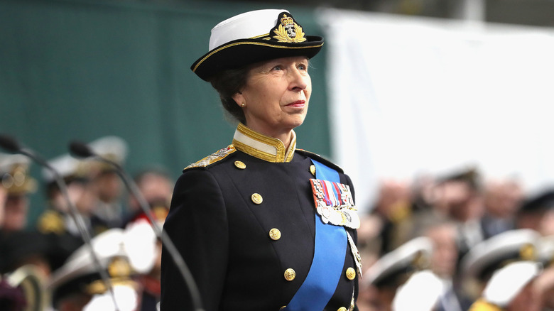 Princess Anne at a royal event 