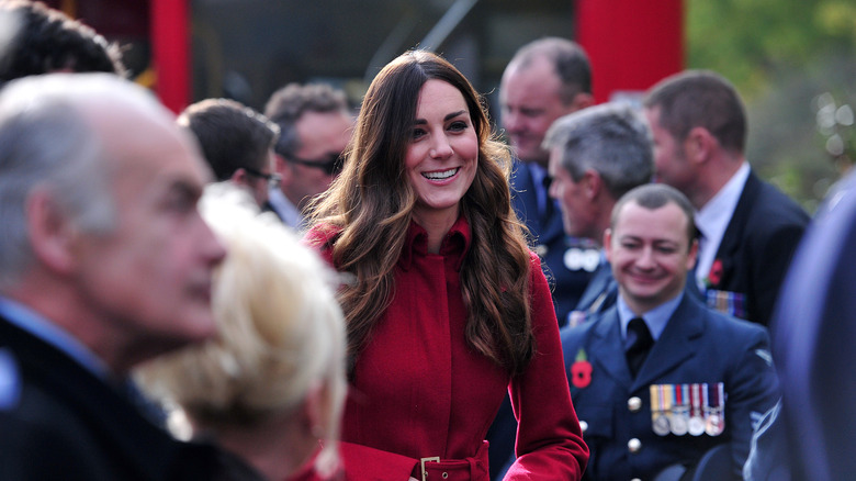 Kate Middleton smiling