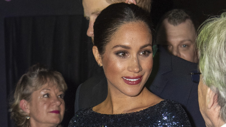 Meghan Markle smiling