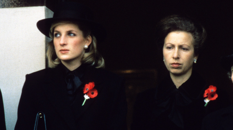 Diana and Anne at an event 