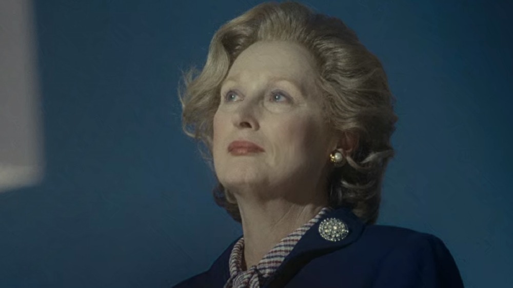 Meryl Streep as Margaret Thatcher in The Iron Lady 