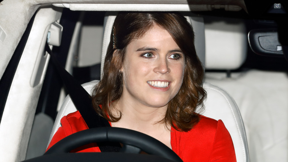 Princess Eugenie smiling