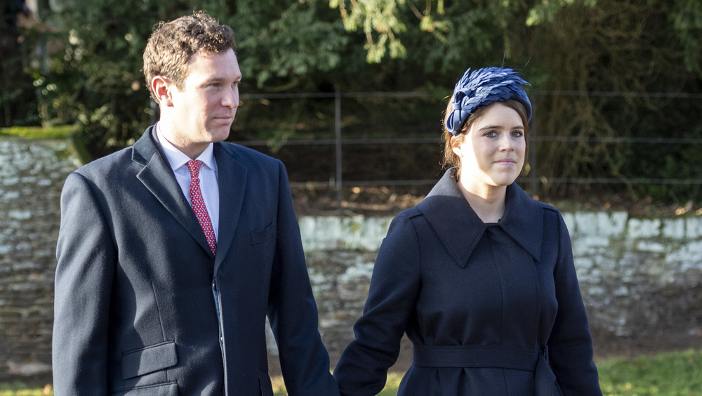 Jack Brooksbank and Princess Eugenie 