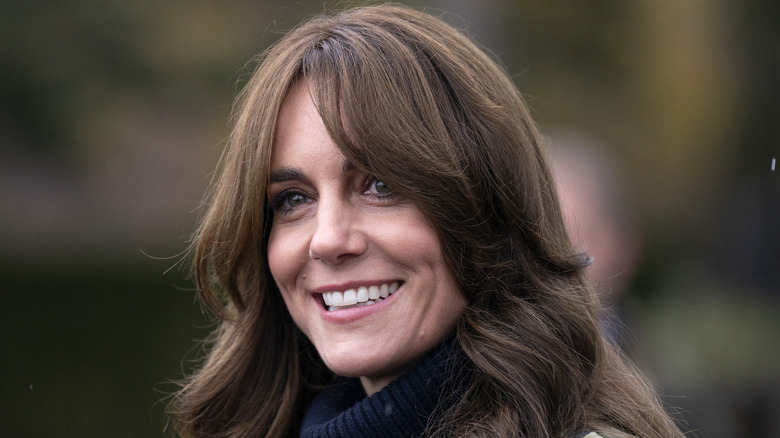 Princess Catherine smiling