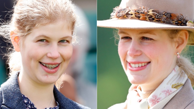 Lady Louise Windsor smiling