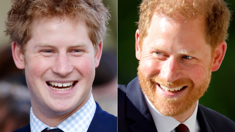 Prince Harry smiling