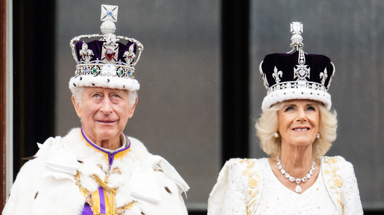 King Charles III with Camilla