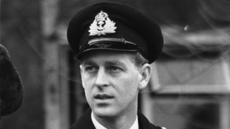 Prince Philip in uniform, 1947