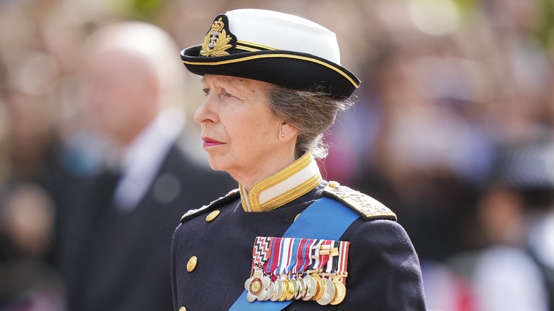 Princess Anne in uniform, 2022