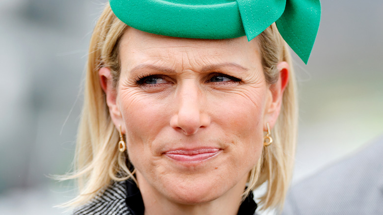 Zara Tindall laughing