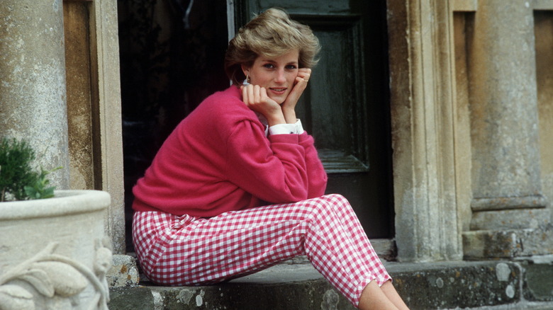 Princess Diana at an event 