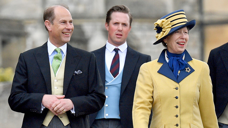 Prince Edward and Princess Anne