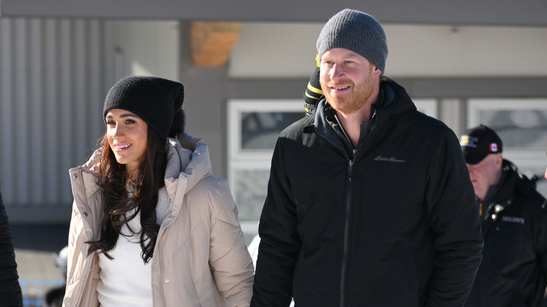 Prince Harry, Duke of Sussex and Meghan, Duchess of Sussex attend the Invictus Games 