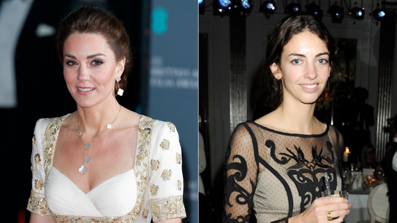 Kate Middleton and Rose Hanbury