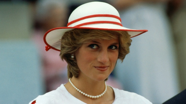 Princess Diana smiling