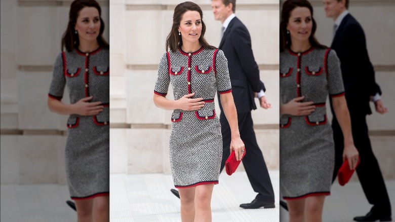 Kate Middleton Gucci tweed dress