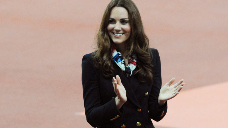 Kate Middleton black suit