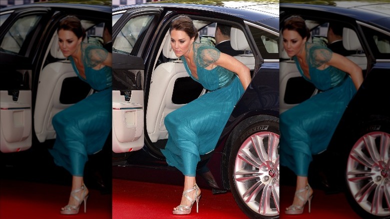 Kate Middleton in Jimmy Choo