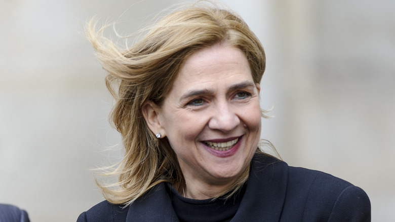 Princess Cristina of Spain smiling 