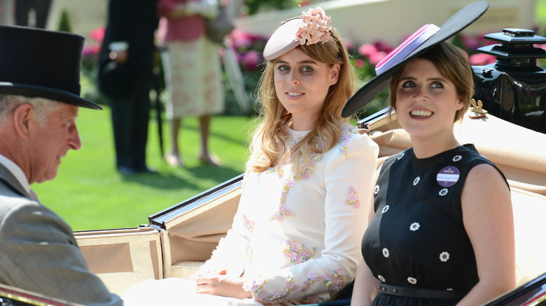 King Charles, Princess Beatrice & Princess Eugenie