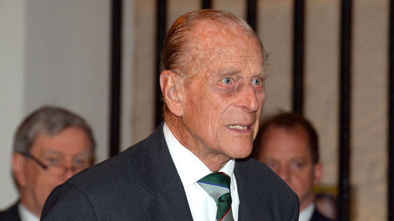 Prince Philip black eye 