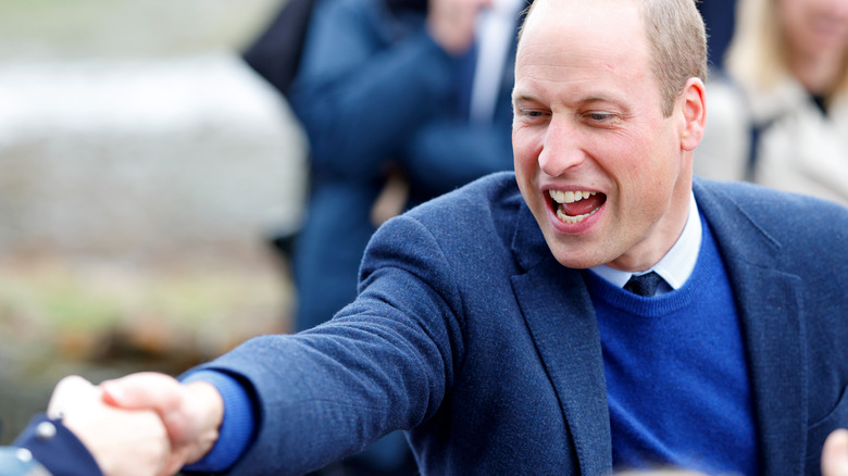 Prince William handshake 