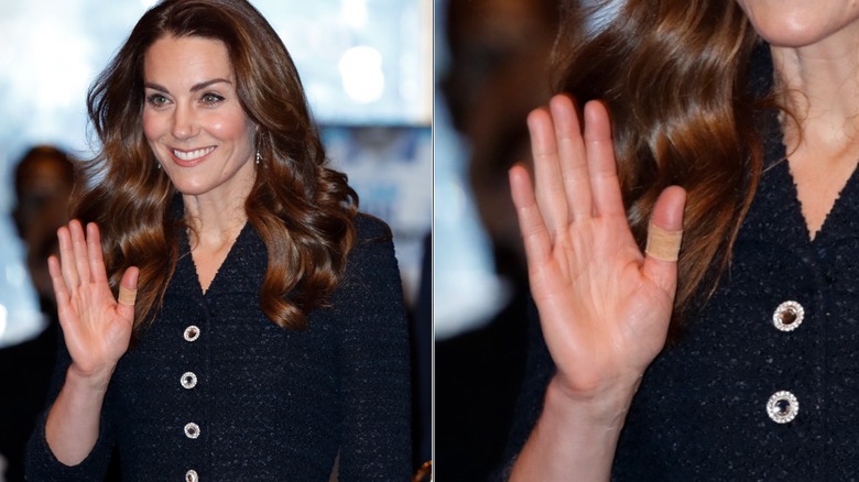 Kate Middleton waving 