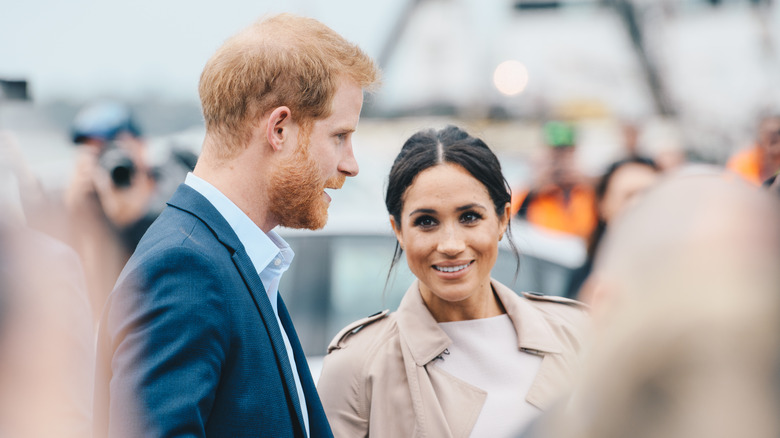 Meghan and Harry at event