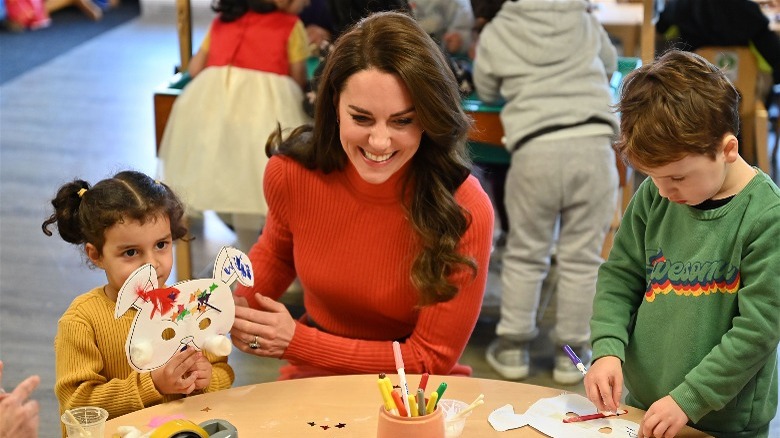 Princess Catherine at Foxcubs Nursery