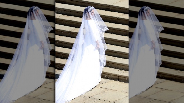 Meghan's wedding veil