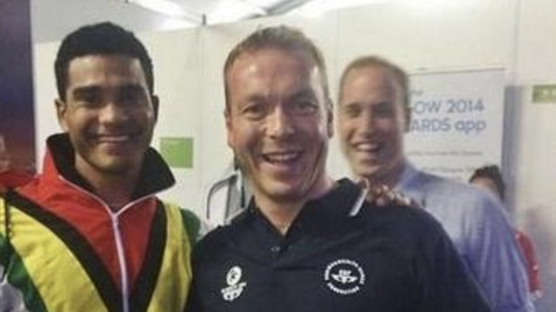 Prince William photobomb 