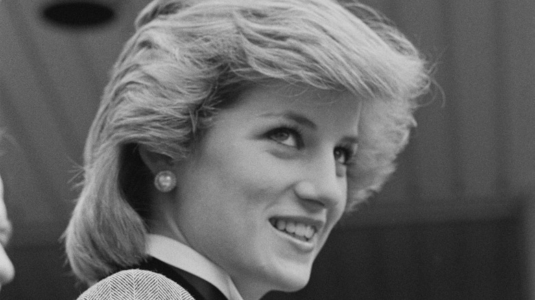 Princess Diana smiling 