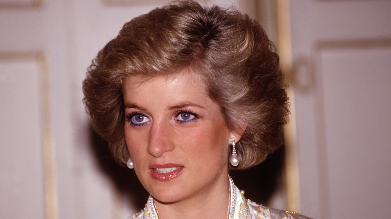 Princess Diana smiling 