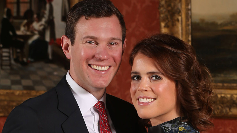 Princess Eugenie and Jack Brooksbank smiling