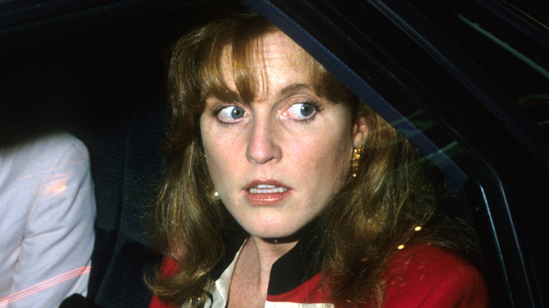 Sarah Ferguson close-up