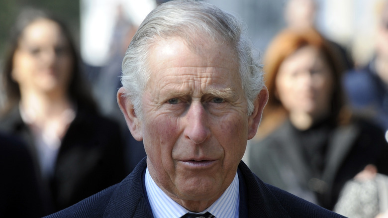 King Charles III at an event 