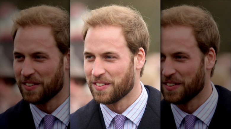 Prince William with beard