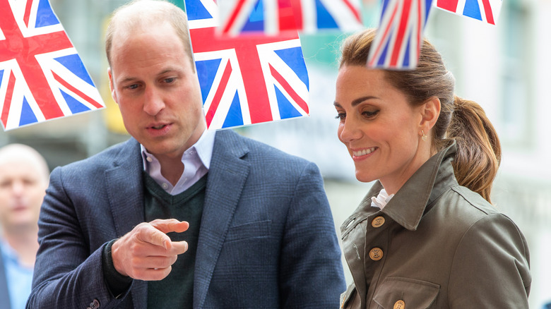 Prince William and Kate Middleton at event