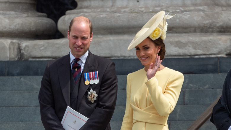 William and Kate at event 