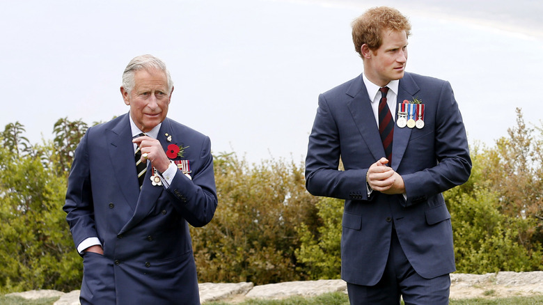 Prince Charles and Prince Harry