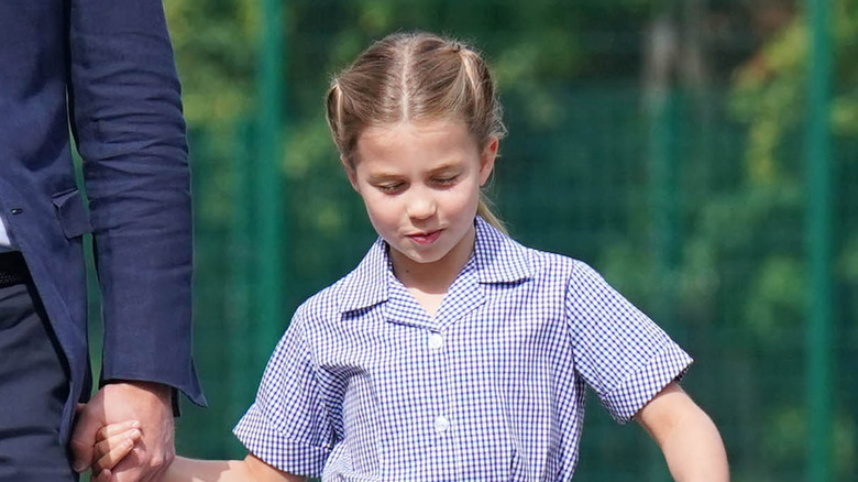 Princess Charlotte walking